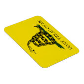 Treten Sie nicht auf meiner Gadsden-Flagge Magnet (Rechte Seite)