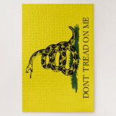 Treten Sie nicht auf meiner Gadsden-Flagge Puzzle (Vertikal)