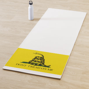 Treten Sie nicht auf meiner Gadsden-Flagge Yogamatte