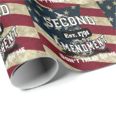 Treten Sie nicht auf mir 2. Geschenkpapier (Rolleneckpunkt)