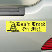 Treten Sie nicht auf mir Autoaufkleber (Auf Auto)