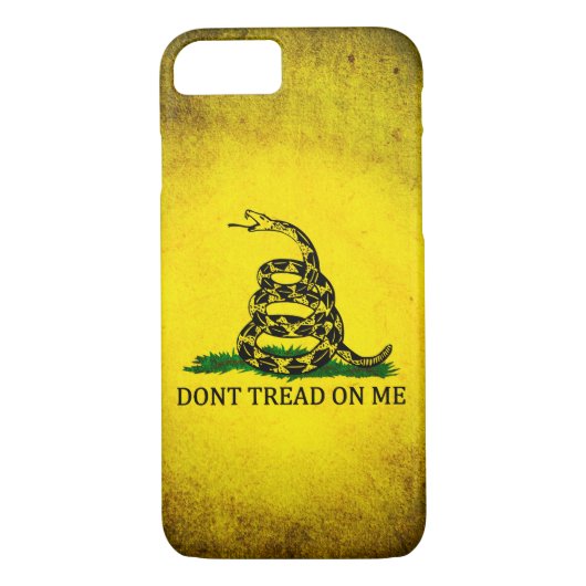 Treten Sie nicht auf mir beunruhigte Case-Mate iPhone Hülle (Rückseite)