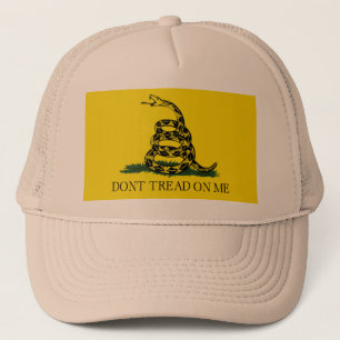 TRETEN Sie NICHT AUF MIR, die Gadsden-Flagge Truckerkappe