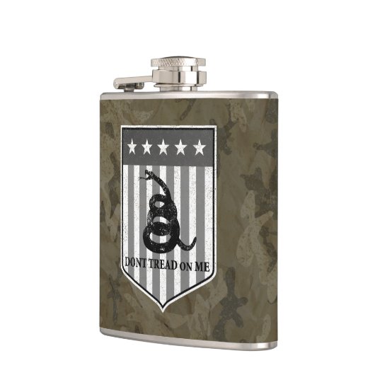 Treten Sie nicht auf mir Flachmann (Links)