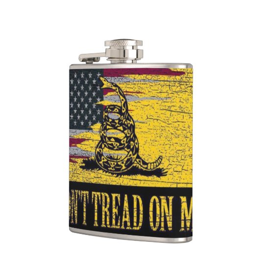 Treten Sie nicht auf mir Flachmann (Links)