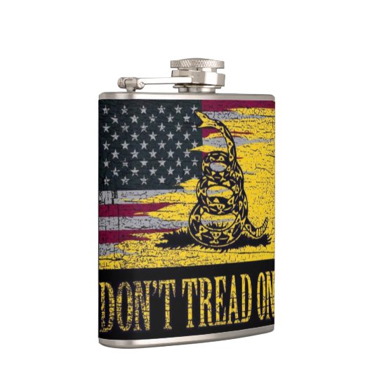 Treten Sie nicht auf mir Flachmann (Rechts)