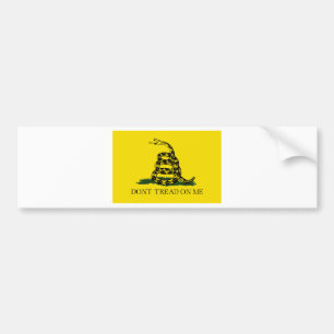 Treten Sie nicht auf mir - Gadsden-Flagge Autoaufkleber
