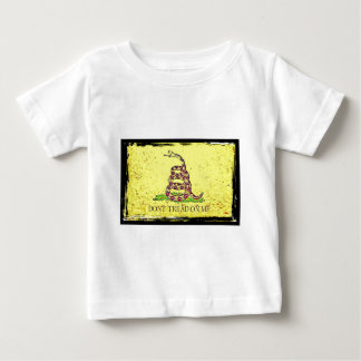 Treten Sie nicht auf mir Gadsden-Flagge Baby T-shirt