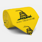 Treten Sie nicht auf mir - Gadsden-Flagge Krawatte (Gerollt)