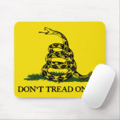 Treten Sie nicht auf Mir-Gadsden Flagge Mousepad (Mit Mouse)