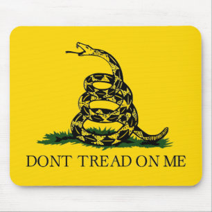 Treten Sie nicht auf mir - Gadsden-Flagge Mousepad