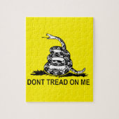 Treten Sie nicht auf mir Gadsden-Flaggen-Reihe Puzzle (Vertikal)