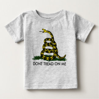 TRETEN Sie NICHT AUF MIR, Gadsden Rattler, wird Baby T-shirt
