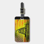 Treten Sie nicht auf mir Gepäckanhänger (Vorderseite vertikal)