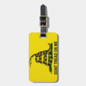 treten Sie nicht auf mir Gepäckanhänger (Vorderseite vertikal)