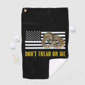 Treten Sie nicht auf mir Golfhandtuch (Insitu)