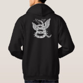 "Treten Sie nicht auf mir" grafischen T - Shirt (Rückseite)