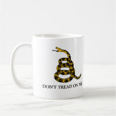 treten Sie nicht auf mir - Kaffeetasse (Links)