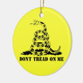 Treten Sie nicht auf mir Keramikornament (Links)