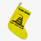 TRETEN SIE NICHT AUF MIR KLEINER WEIHNACHTSSTRUMPF (Vorderansicht (hängend))