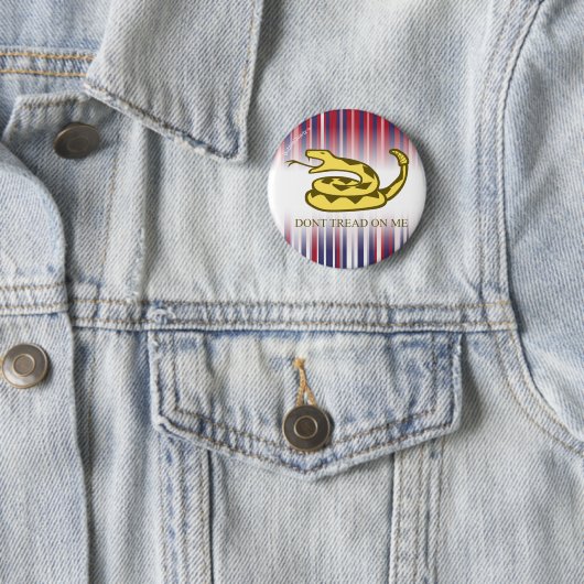 TRETEN Sie NICHT AUF MIR Knopf Button (Beispiel)