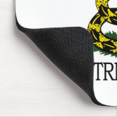 Treten Sie nicht auf mir Mousepad (Ecke)