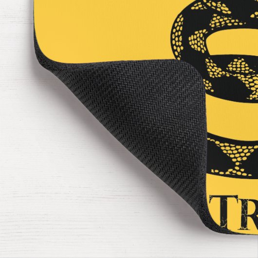 Treten Sie nicht auf mir Mousepad (Ecke)