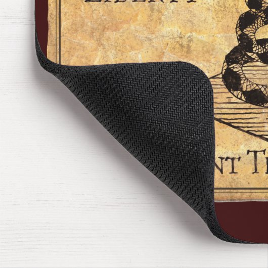 Treten Sie nicht auf mir Mousepad (Ecke)