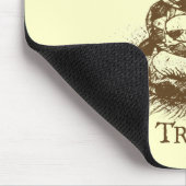 Treten Sie nicht auf mir Mousepad (Ecke)