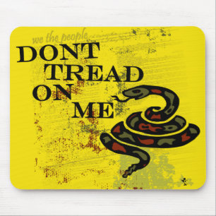 Treten Sie nicht auf mir Mousepad