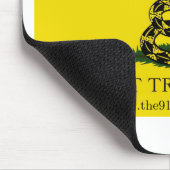 Treten Sie nicht auf mir Mousepad (Ecke)