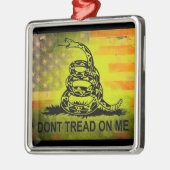 Treten Sie nicht auf mir Ornament Aus Metall (Links)