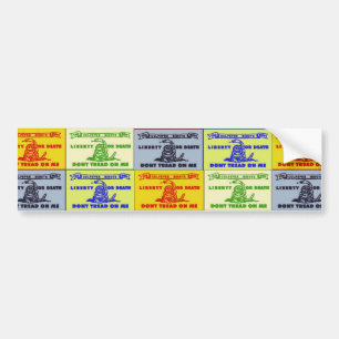 Treten Sie nicht auf mir Pop-Kunst Autoaufkleber