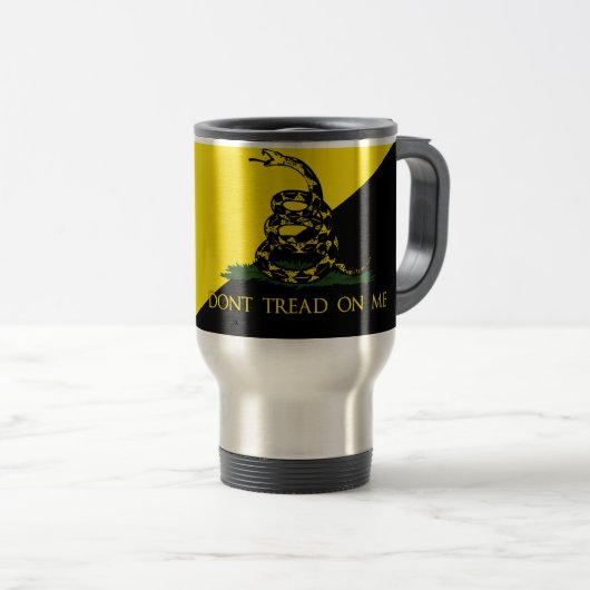 Treten Sie nicht auf mir Reisebecher (VorderseiteRechts)