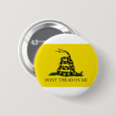 Treten Sie nicht auf mir revolutionäre Button (Vorne & Hinten)