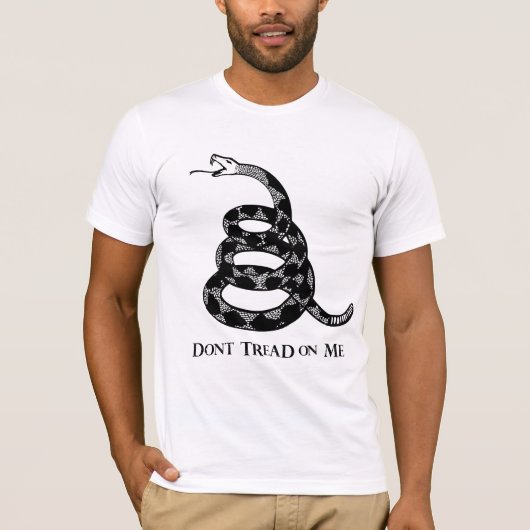 "Treten Sie nicht auf mir" Shirt (Vorderseite)