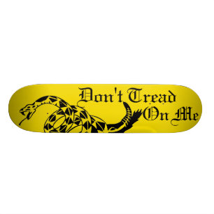 Treten Sie nicht auf mir Skateboard