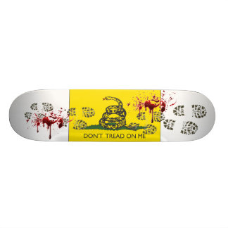 Treten Sie nicht auf mir Skateboard