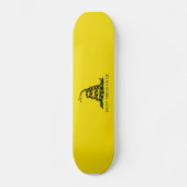 Treten Sie nicht auf mir Skateboard (Vorderseite)