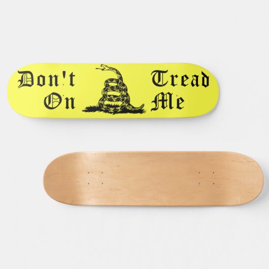 Treten Sie nicht auf mir Skateboard (Horizontal)