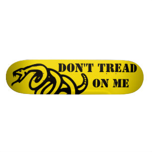 Treten Sie nicht auf mir Skateboard
