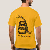 Treten Sie nicht auf mir T-Shirt (Rückseite)