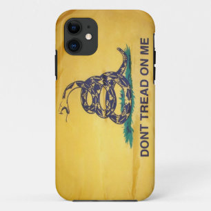 Treten Sie nicht auf mir Tee-Party-Flagge iPhone 5 Case-Mate iPhone Hülle