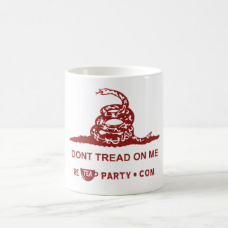Treten Sie nicht auf mir Tee-Party-Tasse Kaffeetasse