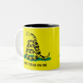 TRETEN SIE NICHT AUF MIR ZWEIFARBIGE TASSE (Vorderseite Links)