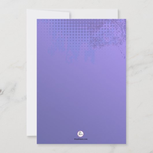 Treten Sie oben Ihr Fuß-weibliches Einladung (Rückseite)