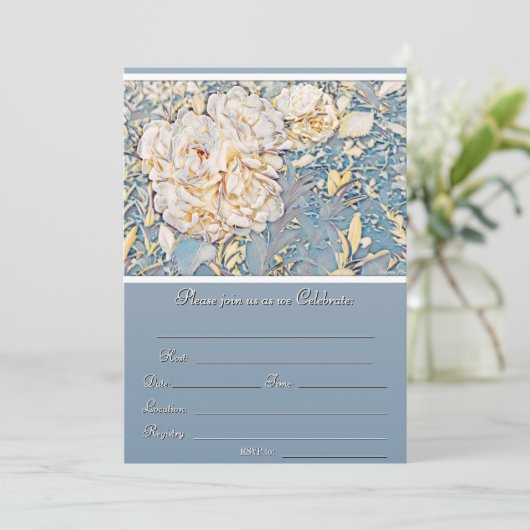 Treten Sie uns bei, wie wir feiern! Einladung (Stehend Vorderseite)