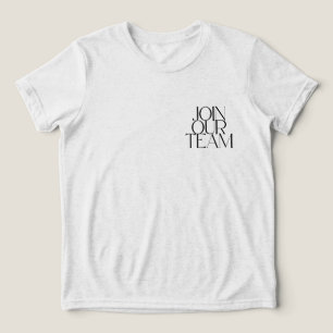Treten Sie unserem Team bei Tri-Blend Shirt
