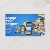 Treten Sie unserer Treueprogrammkarte bei Visitenkarte (Rückseite)