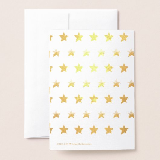 Treten Sie zu den Sternen, Liebe Sie zum Mond und Folienkarte (Rückseite mit Umschlag)